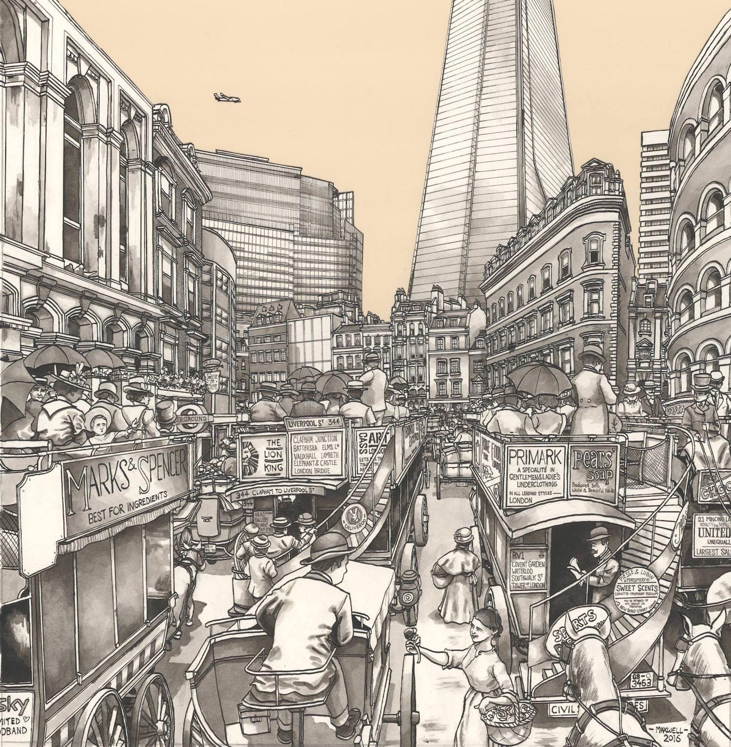 London illustrations